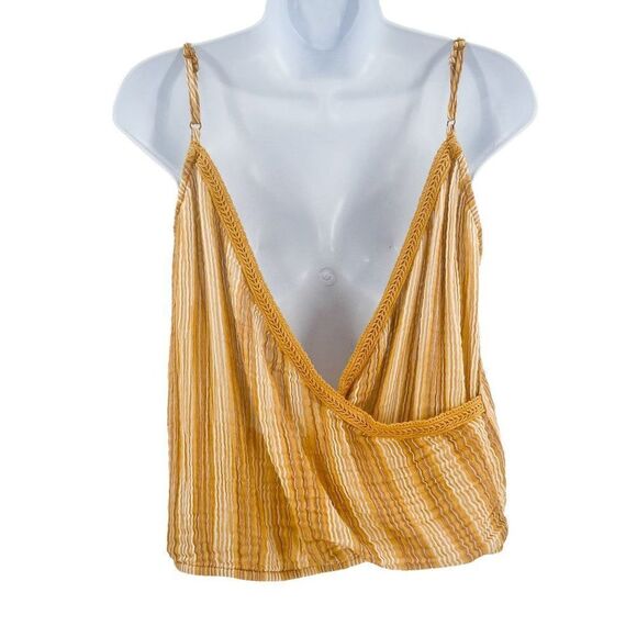 Aerie Open Back Striped Cropped Tank Top - Picture 4 of 10